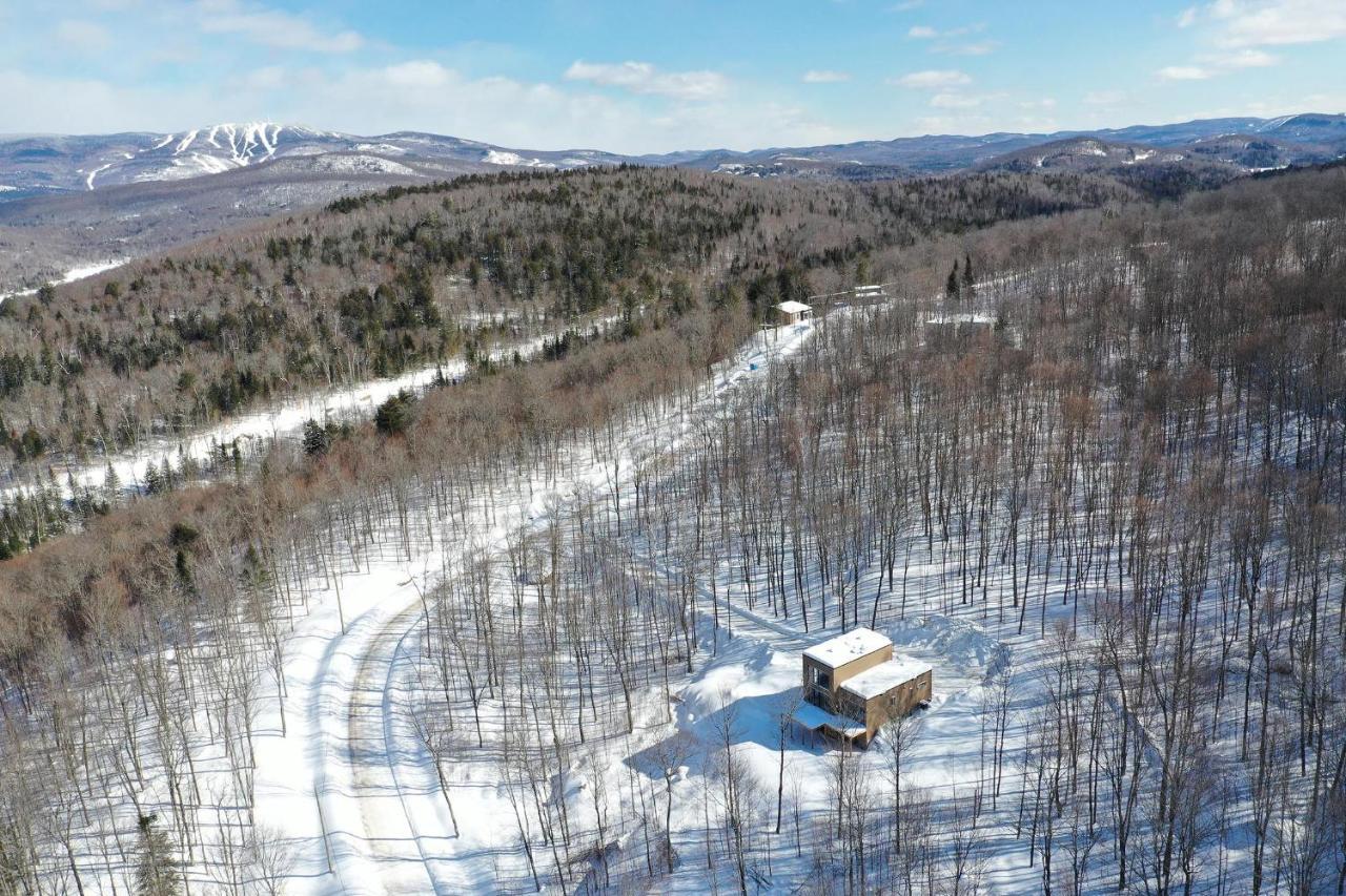 הוילה La Conception Chalet Serenity - Mont Tremblant Ski - Spa Sauna Wifi Tv Privet Chic Modern House מראה חיצוני תמונה
