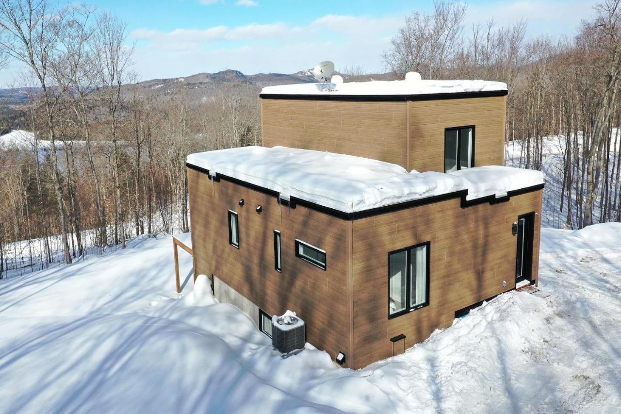 הוילה La Conception Chalet Serenity - Mont Tremblant Ski - Spa Sauna Wifi Tv Privet Chic Modern House מראה חיצוני תמונה