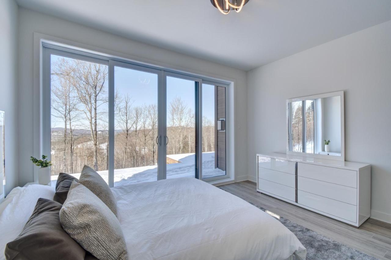 הוילה La Conception Chalet Serenity - Mont Tremblant Ski - Spa Sauna Wifi Tv Privet Chic Modern House מראה חיצוני תמונה